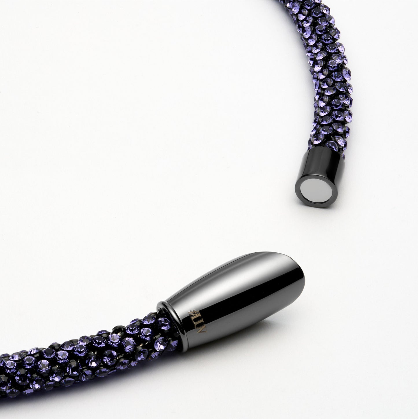 #LUV / ハッシュタグラブ ネックレス 9mm トワイライトパープル