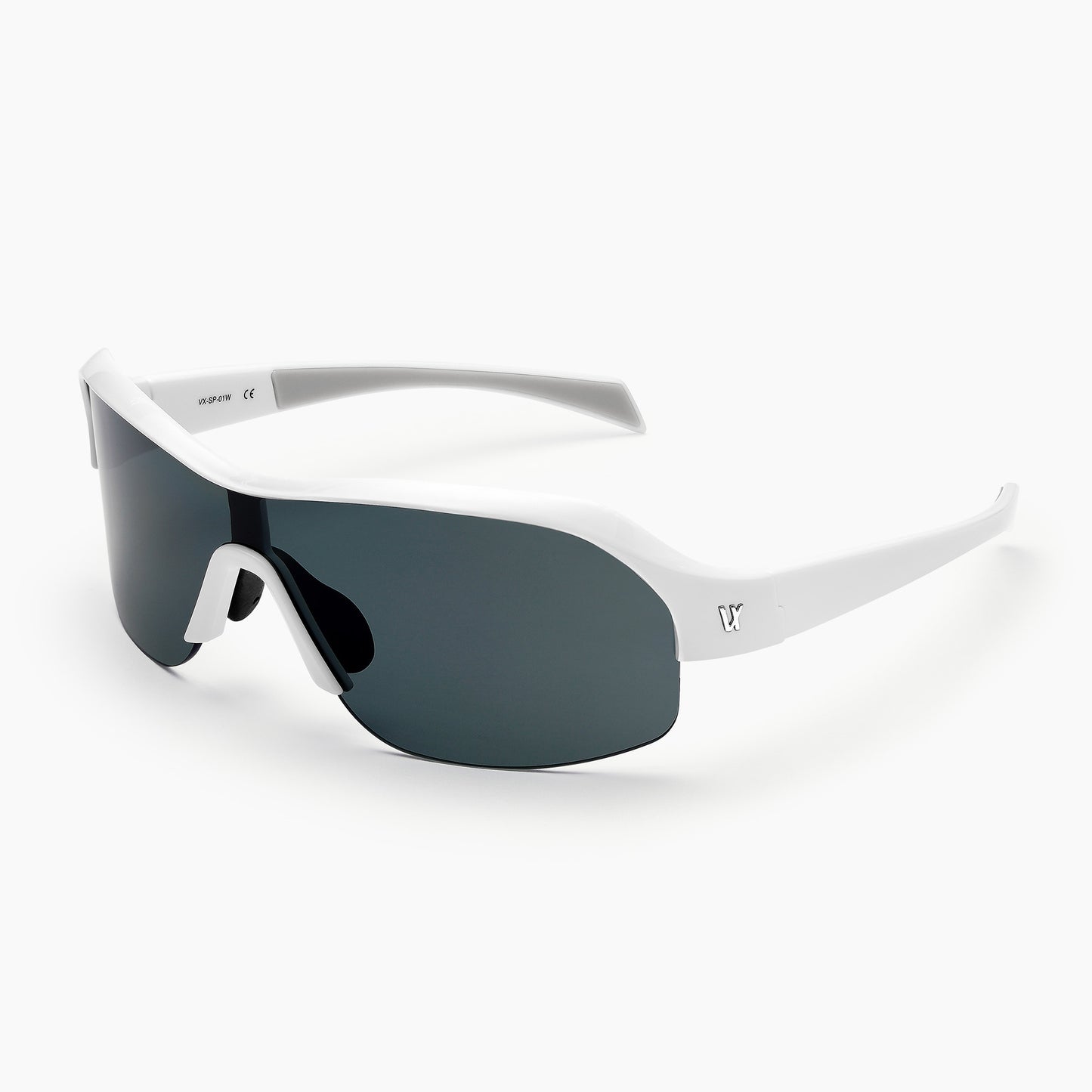 IR PERFECT VISION POLARIZED スポーツサングラス ホワイト