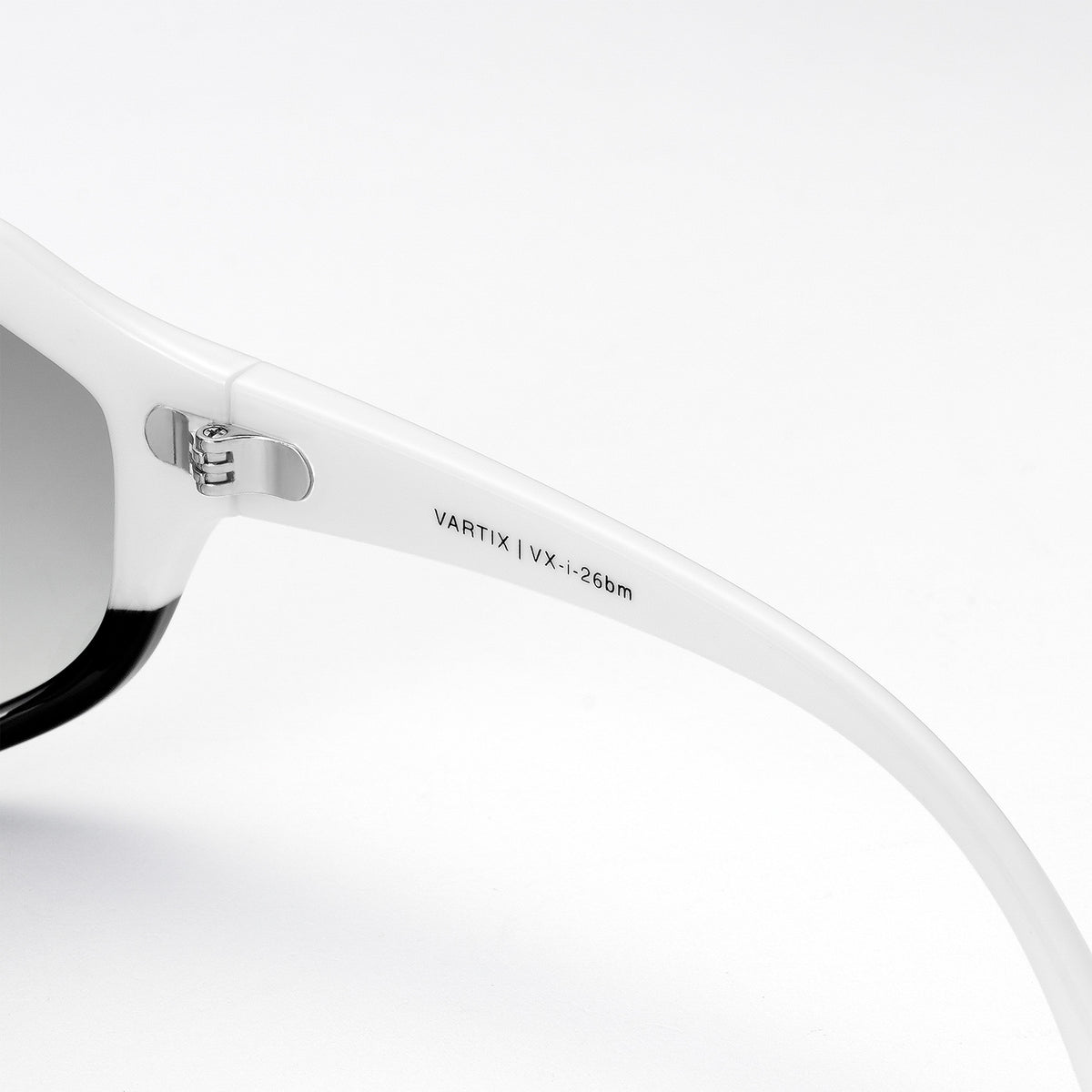 インジェクションサングラス ホワイト＆ブラック