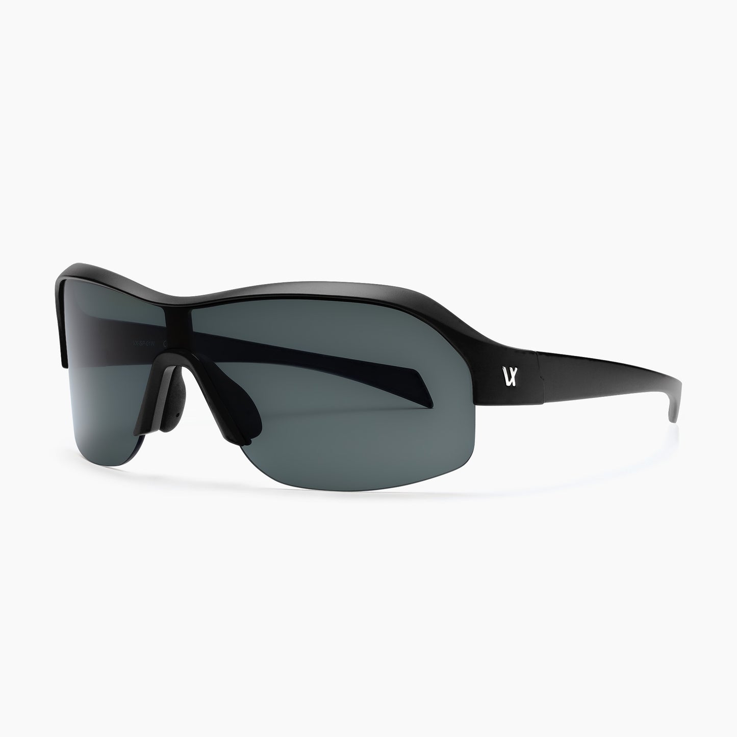 IR PERFECT VISION POLARIZED スポーツサングラス マットブラック